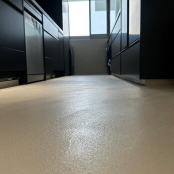 Epoxy Microcement Look for bathroom