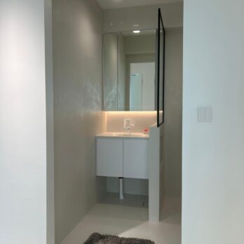 Epoxy Microcement Look for bathroom