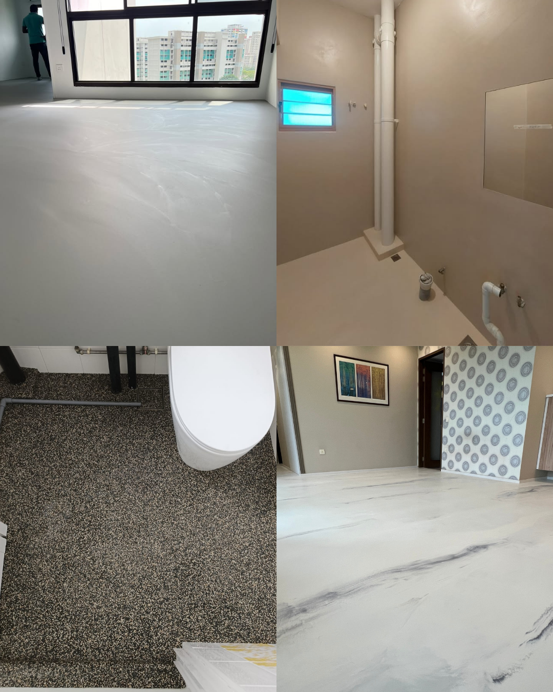 Epoxy texture variety