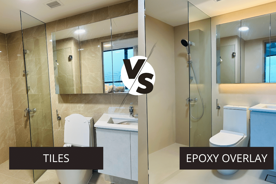 Tiles vs Epoxy Overlay