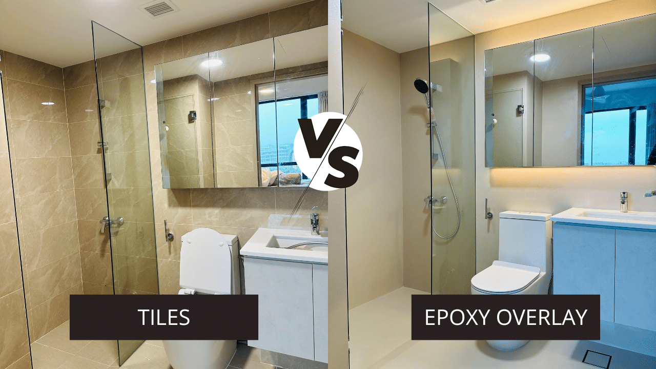 Tiles vs Epoxy Overlay